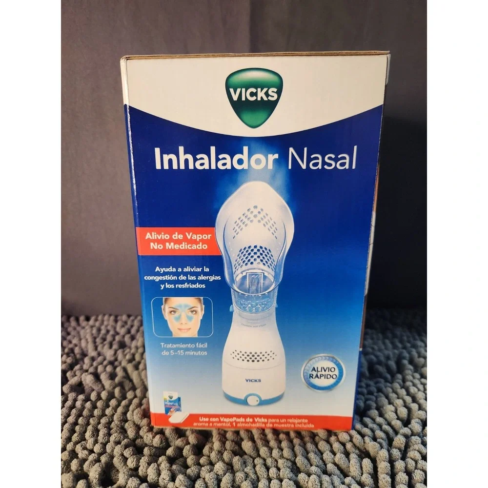 Vicks Sinus Inhaler, Non-Medicated Steam Relief, Helps With Sinus Congestion~NEW